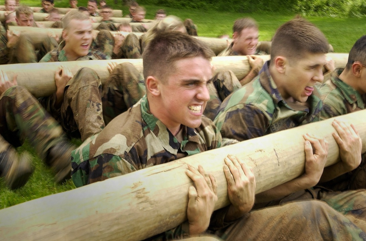 military workout